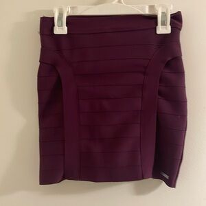 GUESS bandage mini skirt sz S
